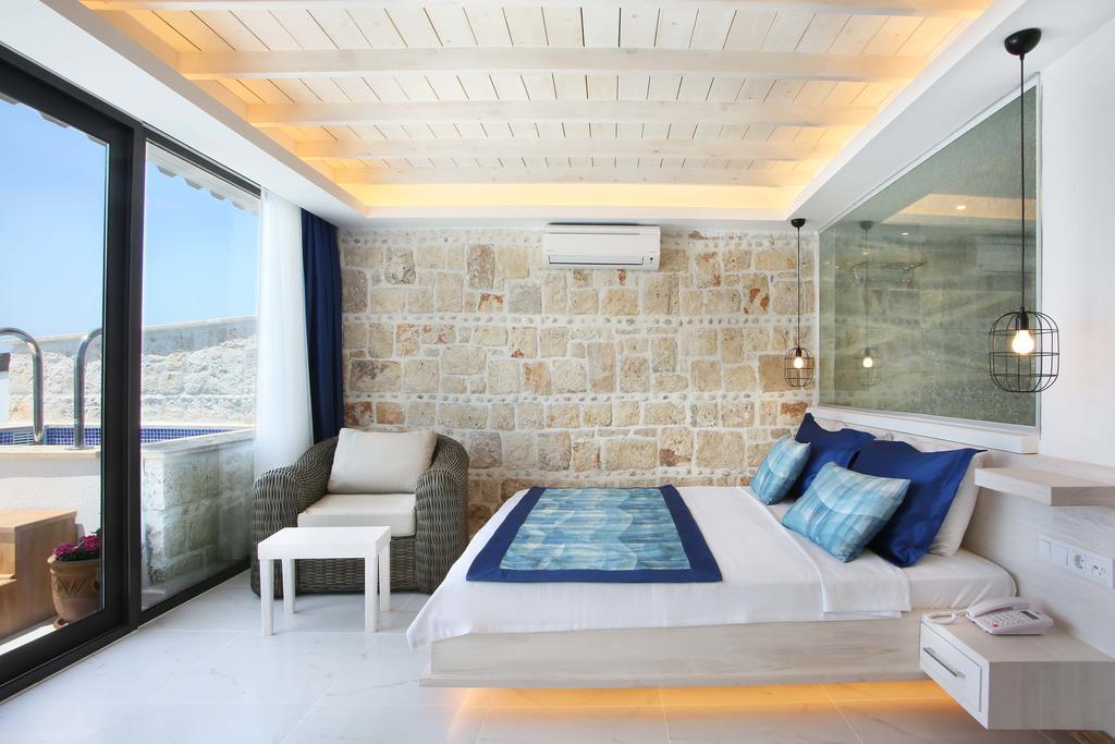 Nur Beach Hotel Kaş Ngoại thất bức ảnh