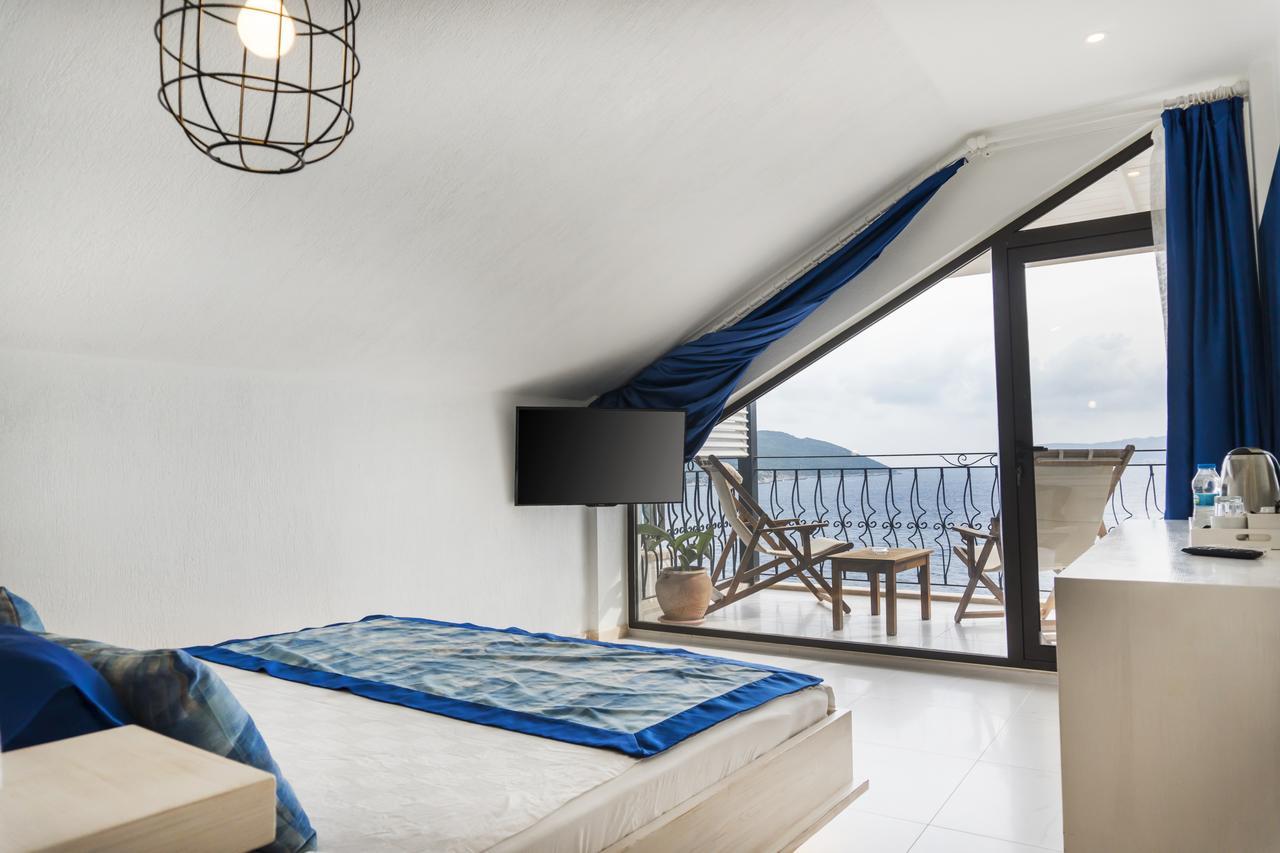 Nur Beach Hotel Kaş Ngoại thất bức ảnh