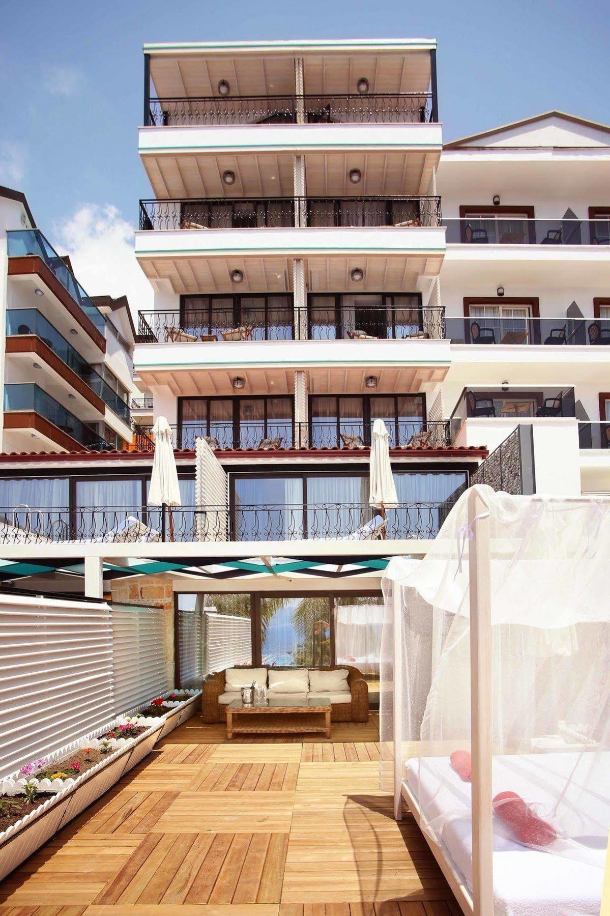 Nur Beach Hotel Kaş Ngoại thất bức ảnh